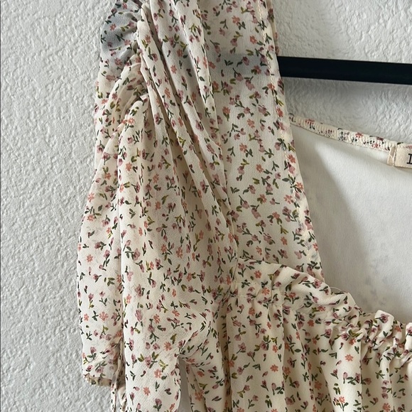 Liberty Love Tan Puff Sleeve Sundress - Picture 4 of 16